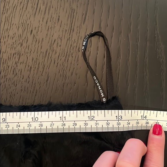 Club Monaco crushed velvet skirt - Picture 7 of 8